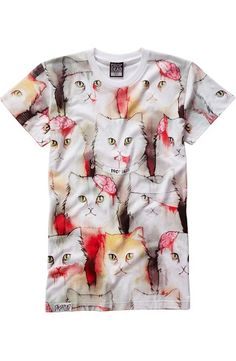 Kitty Cult , Drop Dead Clothing omgeeee i lo e oli's clothing line ♥♥♥ Cat Rings, Lady Clothes, Cat Motif, Cat Pajamas, Tea Shirt, Cat Things, Digital Closet, Cat Fashion, 40s Fashion