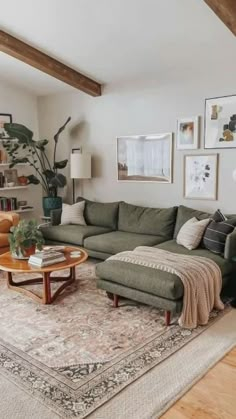 the living room is clean and ready to be used as an office or family room