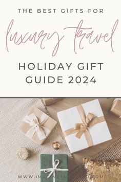 the best gifts for luxury travel holiday gift guide