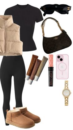 Cold Vacation Outfits, Uggs Outfits, Vacation Fits, Outfit Leggings, Uggs Outfit, Fit Ideas