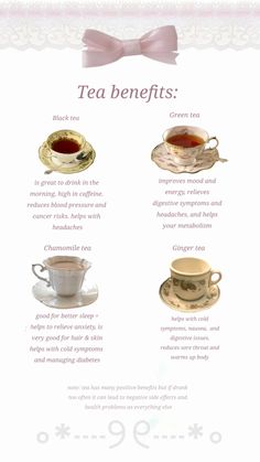 Kinds Of Tea, Tea Etiquette, Infj Personality, Different Kinds, Future Life, Infj, Glow Up?, Clear Skin, Feminine Style