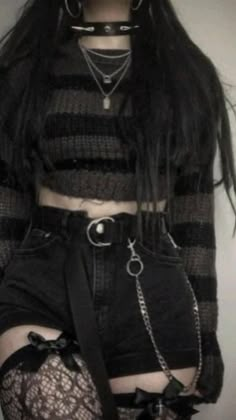 Soft Grunge Outfits, Tomboy Style Outfits, Alt Fashion, Gothic Outfits