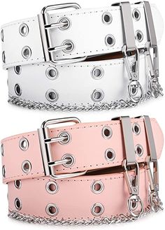 Romance Perfume, Punk Jeans, Pink Everything, Leather Belt Buckle, Waist Belts, Buckle Jeans, Branded Belts, Vintage Punk, Cambridge Satchel Company