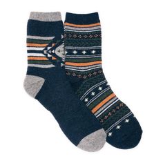 Keep the cold out and the warmth in with MUK LUKS Men's Wool 6 inch socks. These socks, crafted from a wool blend, offer exceptional warmth and come in a convenient 2 pack. Available in multiple colors, they ensure your feet stay cozy while providing a timeless style that complements any wardrobe. Machine wash on gentle cycle, no bleach, lay flat to dry Pull On 2 Pair Pack 6 inch height Wool for extra warmth Multiple patterns in each pack One Size (Men's Sizes 10-13) Cabin Socks, Summer Sock, Suede Slippers, Summer Slippers, Knitted Slippers, Platform Slippers, Wool Socks, Slipper Socks, Boot Socks