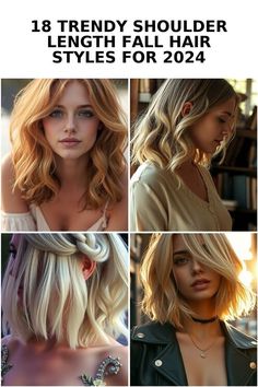 Red And Brunette, Shoulder Length Styles, Hair Trends 2024, Red Brunette, Hairstyles For Fall, Fall Hair Trends, Latest Hair Trends