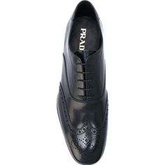 Prada Classic Brogue Black Us 8.5 Eu 41.5 Lace Oxfords, Brown Oxford Shoes, Mens Black Dress Shoes, Black Leather Dress Shoes, Suede Oxfords, Shoes Prada, Black Leather Dresses, Brown Oxfords, Black Dress Shoes