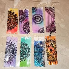 dm for more - 8828474623 Bookmarks Mandala, Bookmark Diy, Fall Classroom Decorations, Paper Crafts Magazine