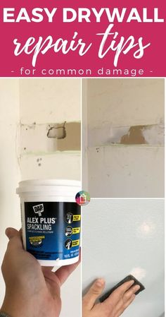 easy diy wall repair tips for common damage