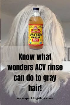 Gray Ponytail Hairstyles, How To Tame Wiry Gray Hair, Shiny Gray Hair, Reverse Gray Hair Naturally, Gray Hair Frizz Control, Color Rinse On Gray Hair, How To Get Silver Hair At Home, Silver Curly Hair Natural Curls, Gray Hair Highlights Aging Gracefully