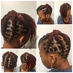 Loc Styles Medium Updo Women Short, Short Loc Updos For Women, Dread Updos For Black Women, Short Locs Hairstyles Updo, Short Loc Styles For Women Updo, Loc Updo Styles Long, Short Dreads Styles For Women, Loc Updo Styles Short, Loc Styles Medium Updo Women