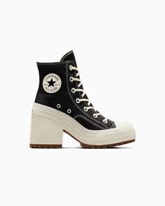 Chuck 70 De Luxe Heel, Womens High Top Shoes, Sakura Art, Festival Style, Platform Heels Chunky, Star Logo