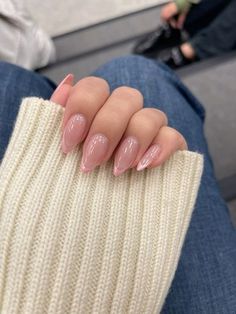 Neutral Pink French Tip Nails, Rose Gold French Tip Nails Almond, Girly French Nails, Elegant Nails Classy 2024 Almond, Got Pink French Tips, Crome Pink Nail French, Pink Girlie Nails, Pink French Tip With Silver Line, Acrylic Nails Pink Tips