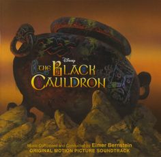 the black cauldron original motion picture sound track from disney's animated movie