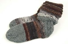 PATTERN  Knitted Slipper Socks by LadyLilliput on Etsy, $4.50 Knitted Slipper Socks Pattern, Thick Knitted Socks, Chunky Knit Slipper Socks Free Pattern, Comfortable Thick Knitted Socks, Easy Knit Slipper Socks, Comfortable Knitted Gray Socks, Dk Knitted Slipper Sock Patterns, Cozy Hand-knitted Yarn Socks, Comfy Slippers