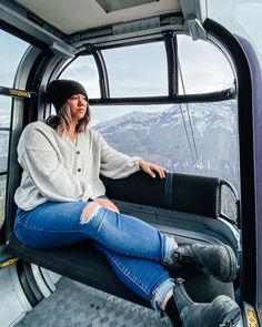 View from the Banff Gondola, Alberta Influencer, Pants