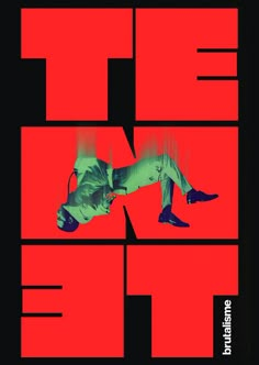 the poster shows a man falling off his skateboard in front of a red and black background