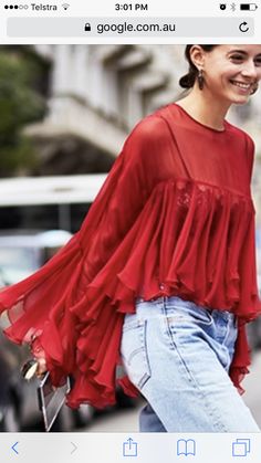 Fashion Tops Blouse, Casual Day Outfits, فستان سهرة, Stylish Dress Book, Fashion Inspiration Design, Casual Chic Outfit, Creative Fashion, Fashion Tops