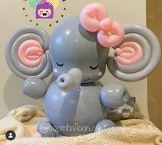 Sleeping Babies, Balloon Bouquet Diy, Elephant Balloon, Birthday Balloon Decorations