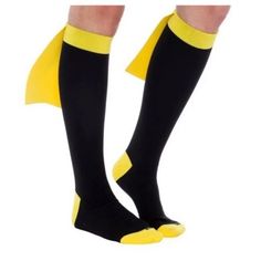 3 Pairs!! Superhero Compression Running Socks - Graduated 15-25 Mmhg Knee-High Caped Fun Socks Cool Gift!!! Available Sizes: S/M (Small-Medium), L/Xl (Large To X-Large) New In Package. Details: * Feel Like A Hero, Every Day - Each Superhero Compression Sock Features A Cape Sewn To The Back Of The Sock, Designed To Flutter Behind You As You Run Or Workout. * Knee Length 15-25 Mmhg Compression - With A Graduated Compression Level Of 15-25 Mmhg, These Compression Socks Are Specially Designed For Ev Nike Ankle Socks, Superhero Socks, Size 12 Women Shoes, Adidas Socks, Fun Socks, Nike Socks, Nike Elite, Running Socks, Compression Socks