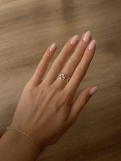 Square Tip Nails, Fresh Manicure, White Gel Nails, Cozy Colors, Milky Nails, Fall Nail Ideas, Minimal Nails, Casual Nails, Cute Gel Nails