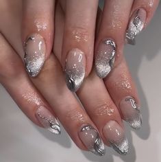 Cat Eye Nail Designs, Fancy Nails Designs, Make Up Inspo, Cute Gel Nails, Fire Nails, Fancy Nails, Dope Nails, Us Nails, Cute Acrylic Nails