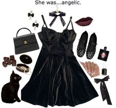 Angel Of The Night, Grunge Dress, Mary Katrantzou, Witchy Vibes, Other Outfits, Outfit Maker, Outfit Shoplook, Night Outfits, Polyvore Set