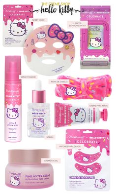 The Crème Shop x Hello Kitty Aesthetic Cinnamoroll, The Crème Shop, Under Eye Patches, Hello Kitty Merchandise, Hello Kitty Makeup, Hello Kitty Rooms, Hello Kitty Aesthetic