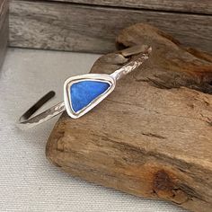 Cobalt Blue Tide Sea Glass Cuff Bracelet Glass Bracelets, Coastal Elegance, Sea Glass Bracelet, Cuff Bracelets Handmade, Blue Sea Glass, Sea Glass Necklace, Glass Bracelet, Sea Glass Jewelry, Sterling Silver Cuff