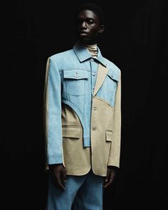 Feng Chen Wang, Men's Jacket, Diy Jacket, Photographie Portrait Inspiration, All Jeans, Creation Couture