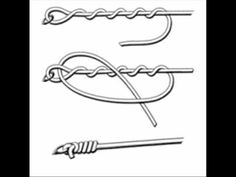 three different types of fishing hooks