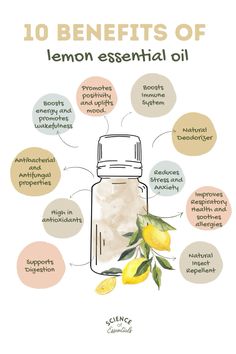 Benefits of lemon essential oil, aromatherapy using lemon oil, science of essentials, lemon uses Lemon Oil Blends, Lemon Oil Benefits, Lemon Essential Oil Uses, Eucalyptus Oil Uses, Lemon Essential Oil Benefits, Essential Oil Perfume Blends, Benefits Of Lemon, Diffuser Oils, Esential Oils