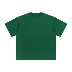 A-138-DARK GREEN Relaxed Fit Plain Green T-shirt, Basic Green Plain Top, Green Crew Neck Plain Shirt, Green Relaxed Fit Plain Top, Green Oversized Short Sleeve Tops, Oversized Green Short Sleeve Top, Green Short Sleeve Plain Top, Oversized Green Plain Top, Oversized Plain Green Top