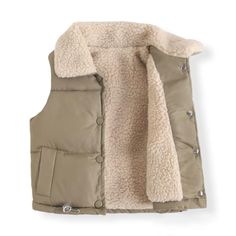 Winter Puffer Vest for Toddlers in Brown Kids Puffer Vest, Cozy Vest, Winter Vest, Kids Wardrobe, Hooded Vest, Down Vest, Boys Jacket, Fashion Seasons, Baby & Toddler Clothing