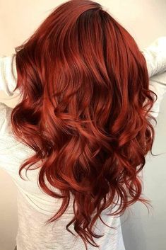 Red Hair Color Chart, Ruby Red Hair Color, Ruby Red Hair, Copper Red Hair, Shades Of Red Hair, Hair Color Chart, Beautiful Red Hair