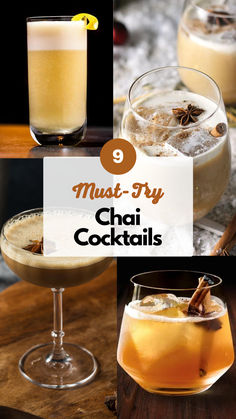 Chai Cocktails Chai Rum Cocktail, Spiced Chai Cocktail, Bourbon Chai Cocktail, Chai Whiskey Cocktail, Hot Tea Cocktail Recipes, Chai Liquor Drinks, Thai Inspired Cocktails, Chai Liqueur Recipe, Chai Mocktails