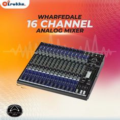 an advertisement for the new channel mixer