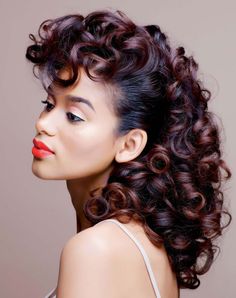 Set Hairstyles, Roller Set Hairstyles, Hair Growth Pills, Black Hair Growth, Roller Set, Curly Bob Hairstyles, Hair Crush, Relaxed Hair, Hair Rollers