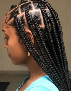 African Hair Braiding Styles, Long Box Braids, Braided Cornrow Hairstyles, Cute Box Braids Hairstyles