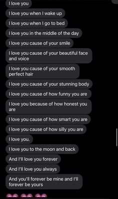 the text message is written in two different languages, one says i love you when i wake up