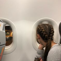 Dutch Braids and plane rides ✈️👌🏽💕🌟 French And Dutch Braids Hairstyles, Hairstyles For Plane Rides, Loose French Braids Two, Bubble Braid Into Ponytail, 2 Dutch Braids Into A Ponytail, 2 French Braids Into Ponytail, Two Dutch Braids Into Ponytail