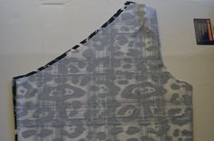 a piece of fabric with an animal print on it