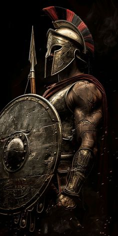 Men In Armor, Spartan Art, Spartan Life, Dr Fate, Warrior Concept Art, Greek Warrior, Church Poster Design, Church Poster, Whatsapp Wallpaper