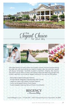 the elegant choice for your day flyer is shown in blue and white with an image of a