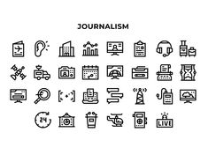 the outline icons for journaling are shown in black and white on a white background