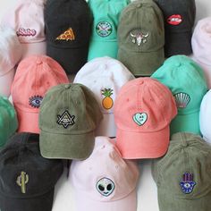 Baseball Hat with Embroidered Patch - Your Choice of Patch & Cap Color!  Dad Hat / Cap Cheap Embroidered Patch Baseball Cap With Curved Brim, Cheap Embroidered Baseball Cap One Size, Casual Adjustable Hats With Patches, Trendy Hats With Embroidered Patch, Casual Baseball Cap With Patches, Casual Summer Baseball Cap With Patches, Casual Baseball Cap With Patches For Summer, One Size Snapback Hats With Patches, Embroidered Patch Snapback Hat