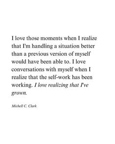 a quote from michael c clark about love and self - worthness in the workplace