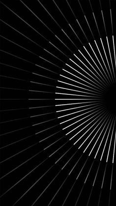 an abstract black and white background with lines in the shape of a starburst