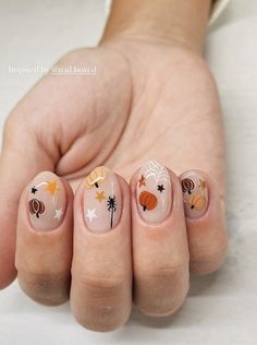 Mail Inspo, Future Nails, Birthday Nail, Holloween Nails, Nail Board, Pumpkin Nails, October Nails, Smink Inspiration