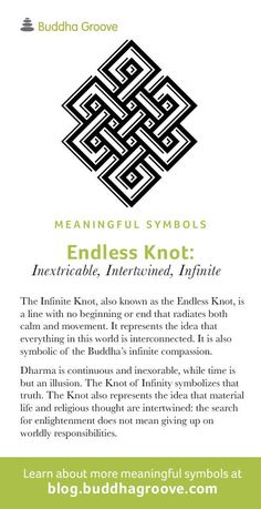 the back cover of endless knot, an interactive book for beginners to learn how to use