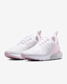 Nike Air Max 270 Women's Shoes. Nike.com Nike Rosa, Nike Air Max 270 Women, Womens Nike Air Max 270, Air 270, Cute Nike Shoes, Pearl Pink, Pink Nike, Nike Air Max For Women